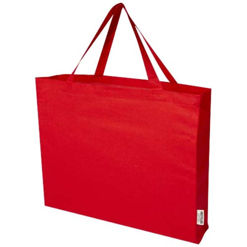 Bolsa Tote grande de algodón reciclado GRS de 220 g/m² "Odessa"