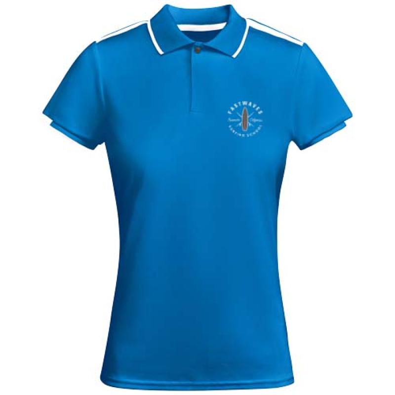 Polo deportivo de manga corta para mujer "Tamil"