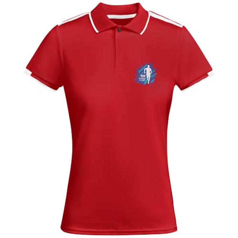 Polo deportivo de manga corta para mujer "Tamil"