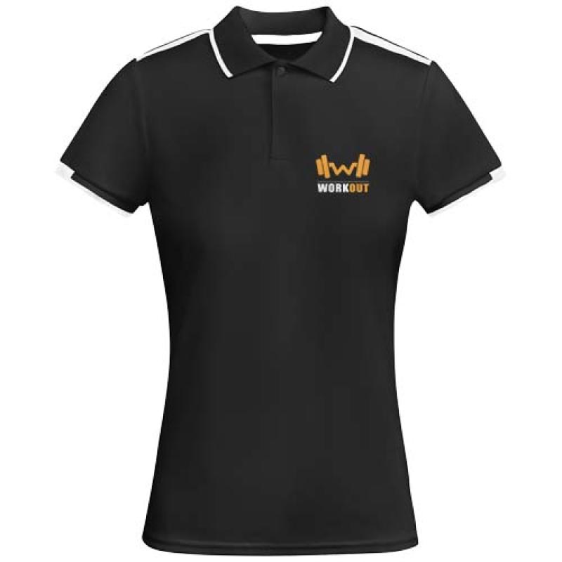 Polo deportivo de manga corta para mujer "Tamil"