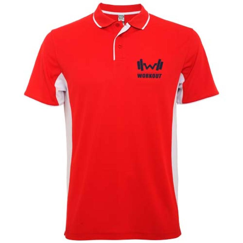 Polo deportivo unisex de manga corta "Montmelo"