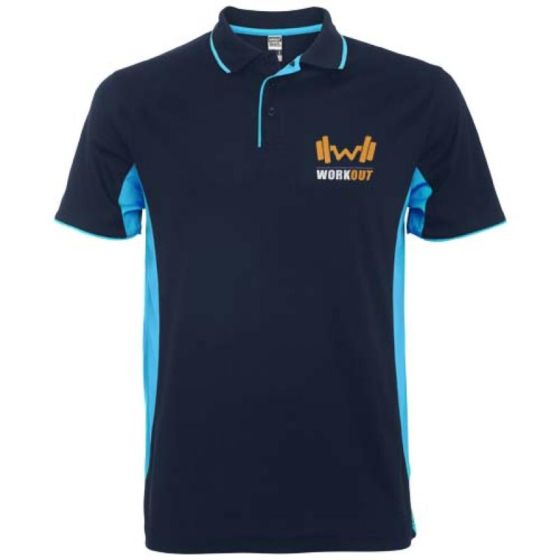 Polo deportivo unisex de manga corta "Montmelo"