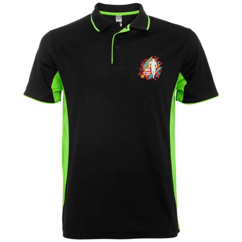 Polo deportivo unisex de manga corta "Montmelo"