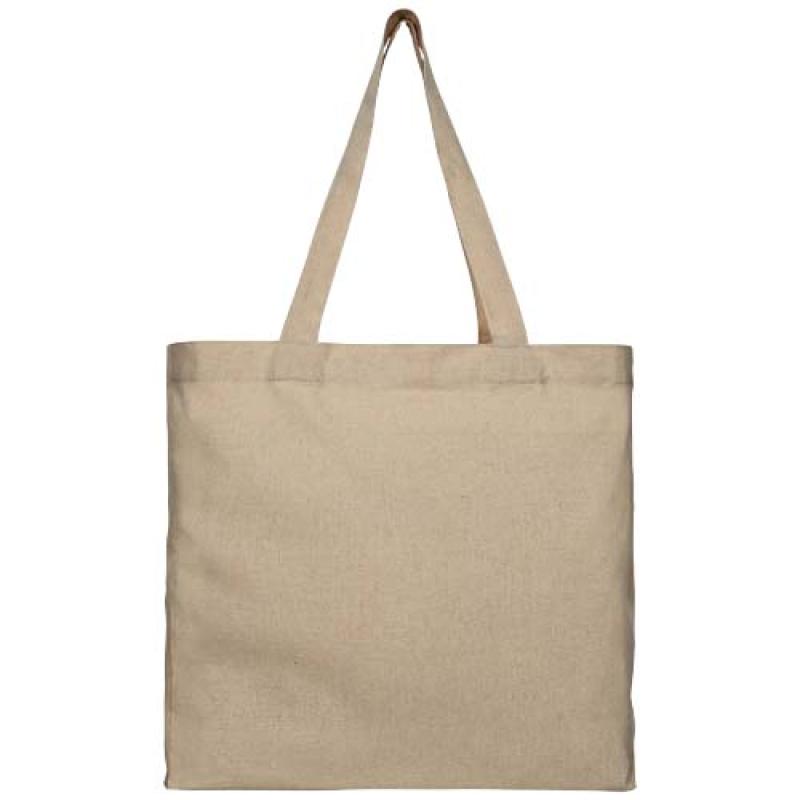 Bolsa Tote de algodón reciclado de 210 g/m² con refuerzos "Pheebs"