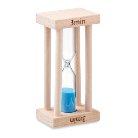  Reloj de arena de reloj de arena, reloj de arena pequeño  redondo de 30 minutos está hecho de madera y vidrio para decoración de  regalo, amarillo : Hogar y Cocina