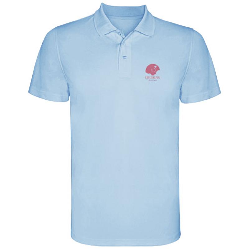 Polo deportivo de manga corta infantil "Monzha"