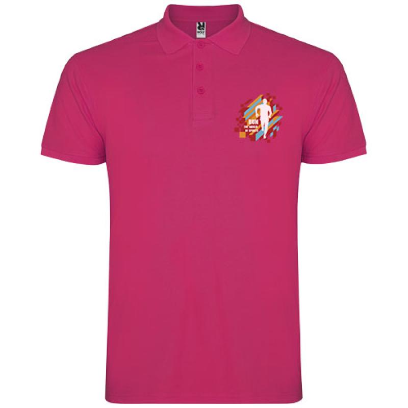 Polo de manga corta para hombre "Star"