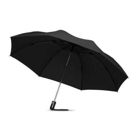 Paraguas plegable y reversible Color Negro