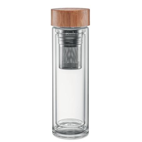 Edición en vidrio Botella de vidrio de borosilicato