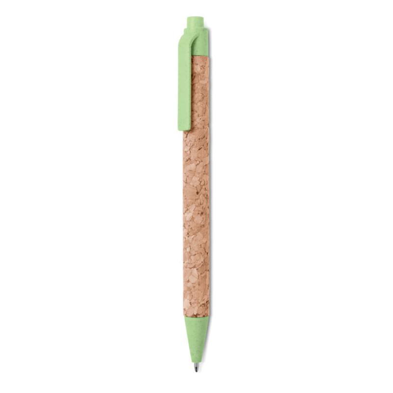 Bolígrafo en corcho
