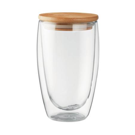 Vaso cristal doble capa 450 ml