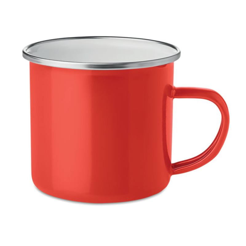 Taza de metal esmaltado 350 ml