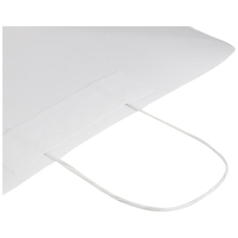 Bolsa de papel kraft 120 g/m2 con asas de papel retorcido, XXL