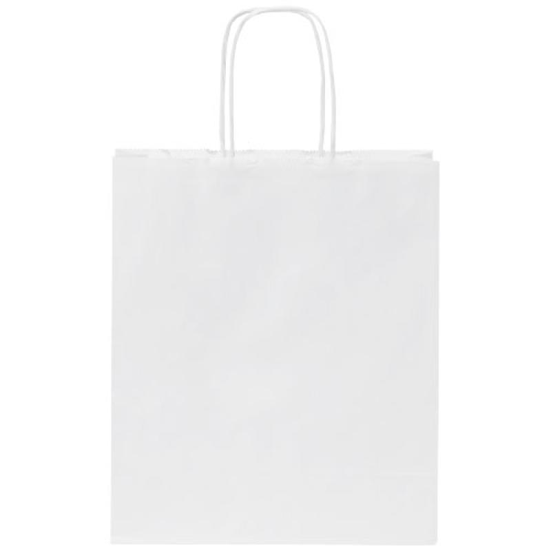 Bolsa de papel kraft 80 g/m2 con asas retorcidas, pequeña