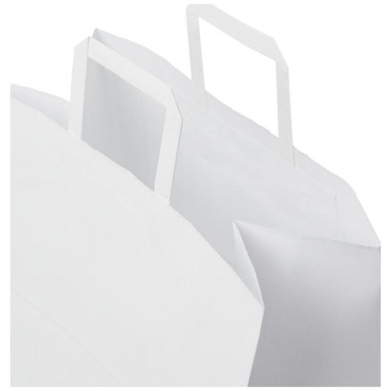 Bolsa de papel kraft 80-90 g/m2 con asas planas, XL