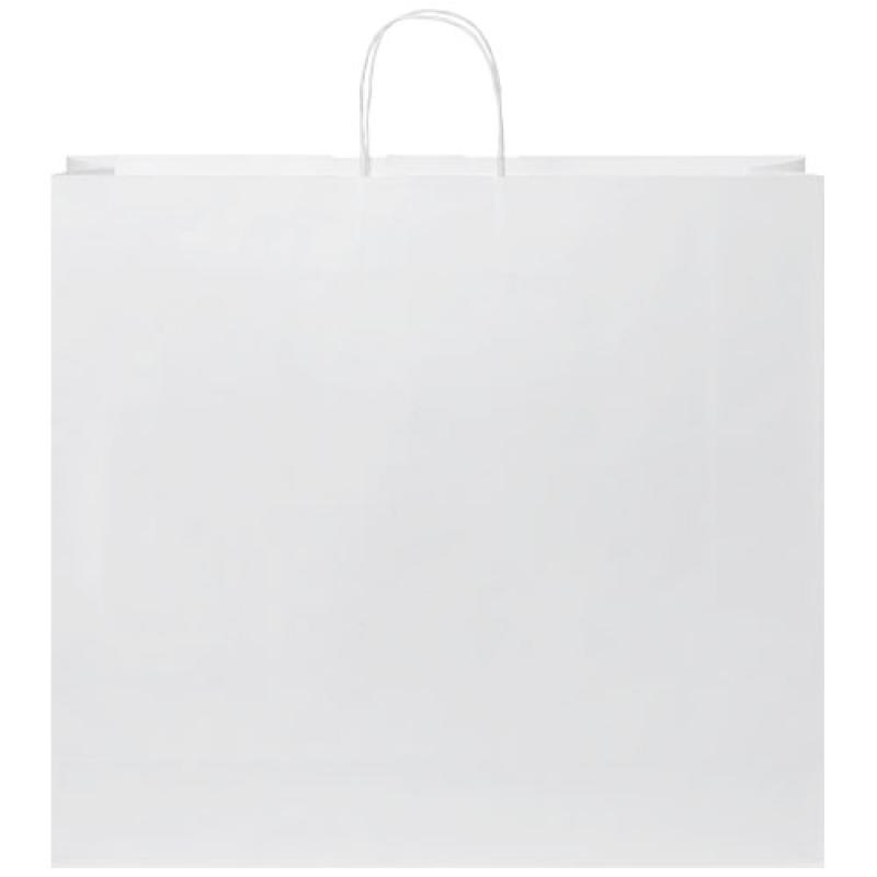 Bolsa de papel kraft 90-100 g/m2 con asas retorcidas, XXL