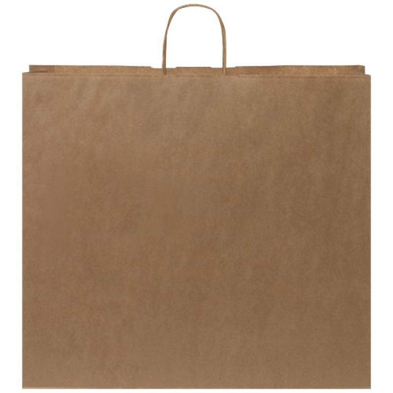 Bolsa de papel kraft 90-100 g/m2 con asas retorcidas, XXL