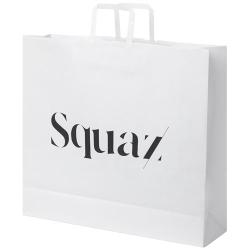 Bolsa de papel kraft 90-100 g/m2 con asas planas, XXL