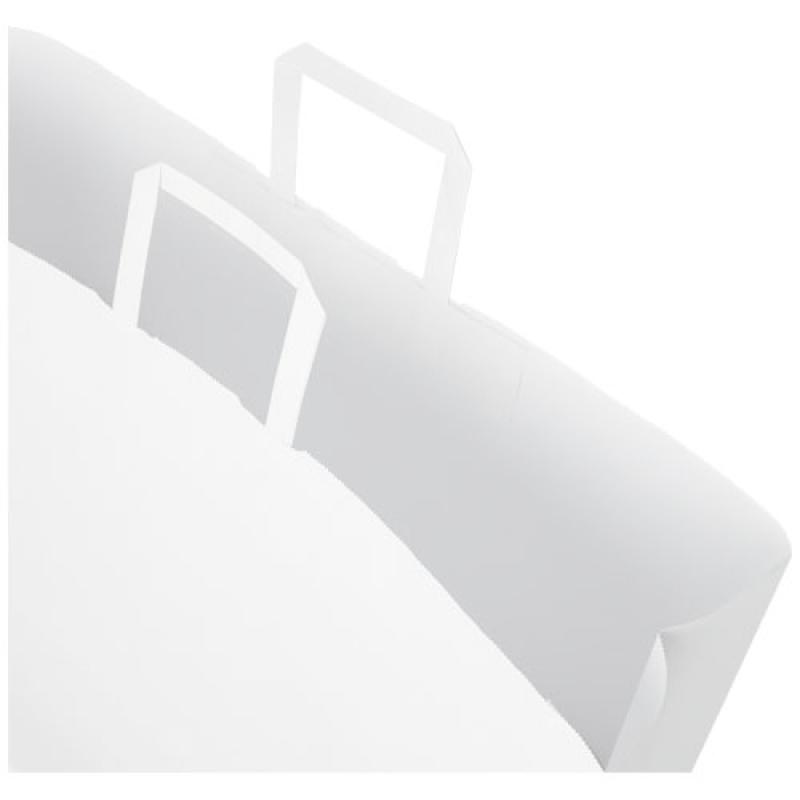 Bolsa de papel kraft 90-100 g/m2 con asas planas, XXL