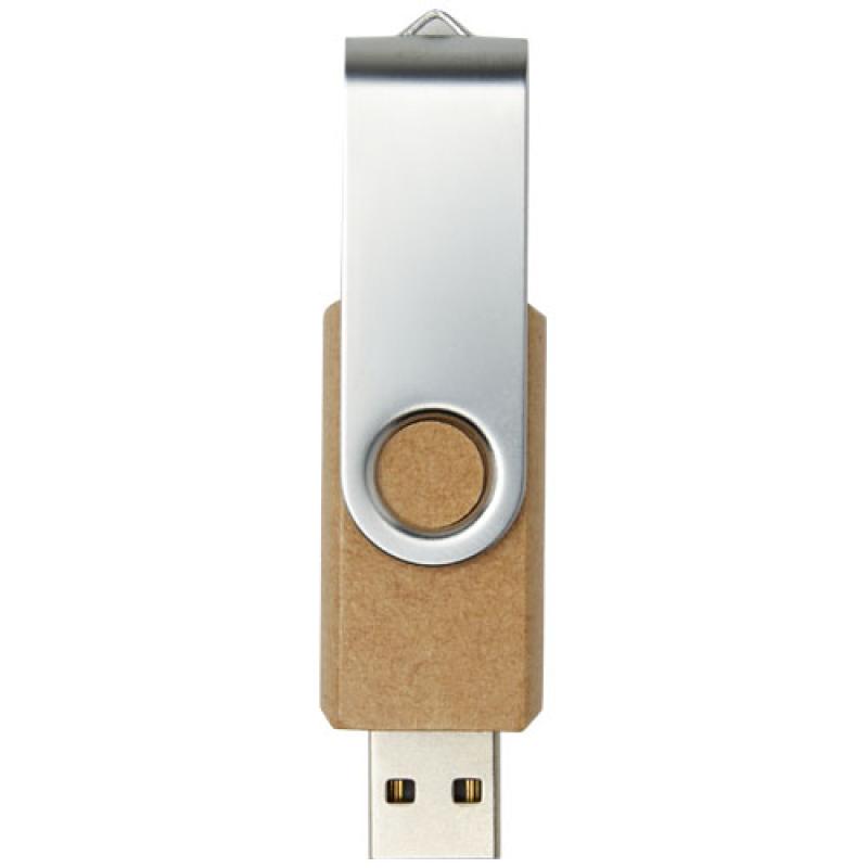 Memoria USB 2.0 de papel reciclado "Rotate"