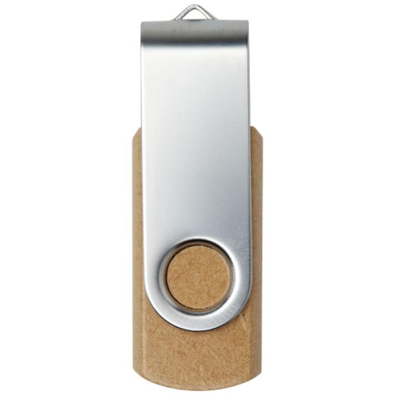 Memoria USB 2.0 de papel reciclado "Rotate"