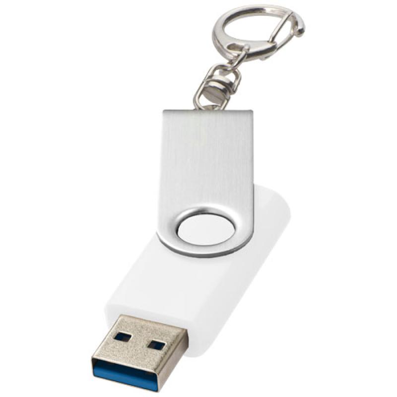 Memoria USB 3.0 con llavero "Rotate"