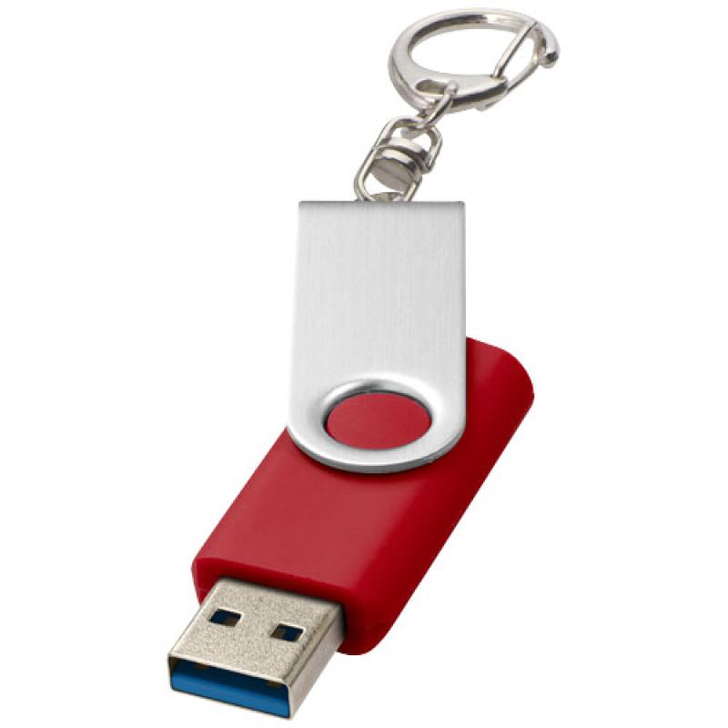 Memoria USB 3.0 con llavero "Rotate"