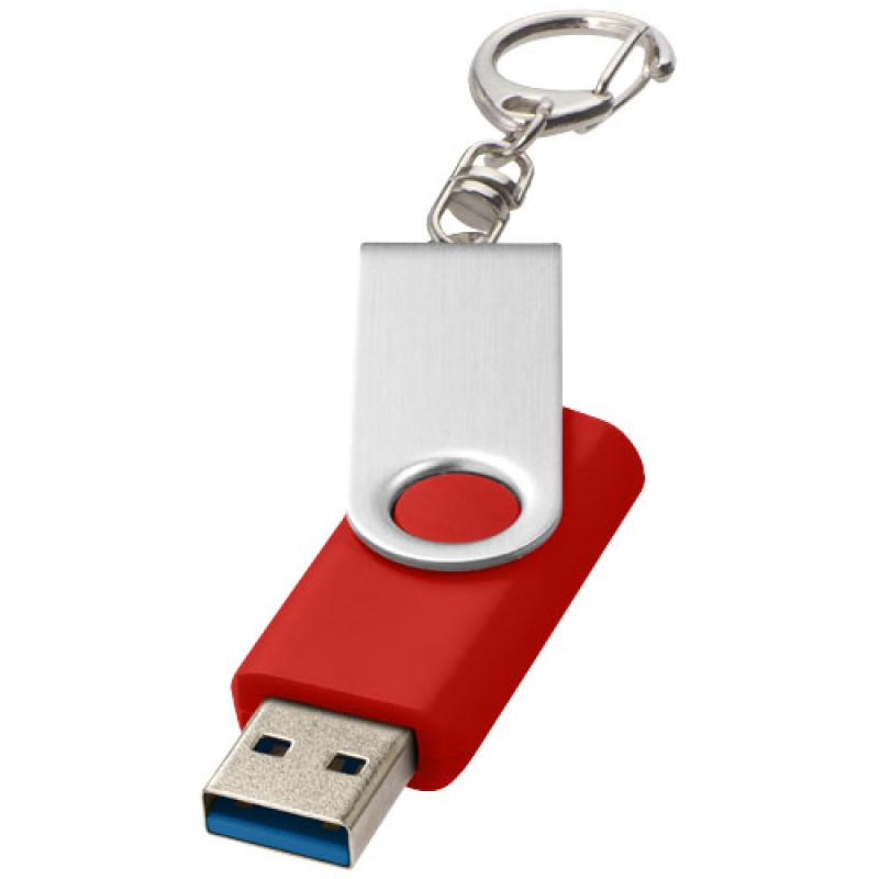 Memoria USB 3.0 con llavero "Rotate"