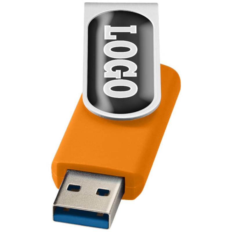 Memoria USB 3.0 con gota de resina "Rotate"