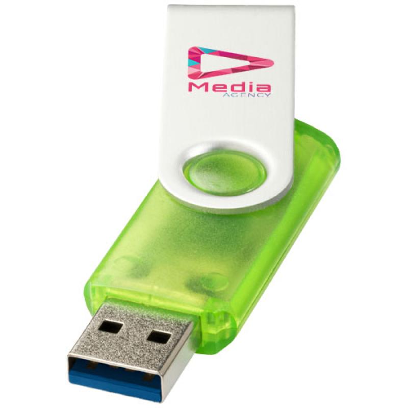 Memoria USB 3.0 translúcida "Rotate"