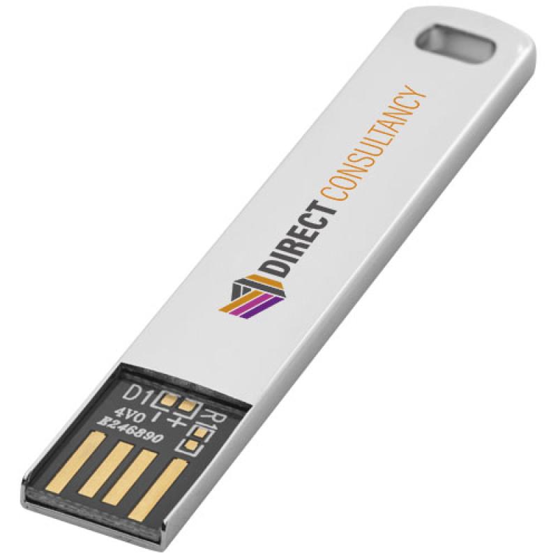 USB 2.0 plano de metal