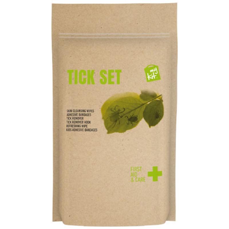 MyKit Kit de primero auxilios Garrapatas en bolsa de papel