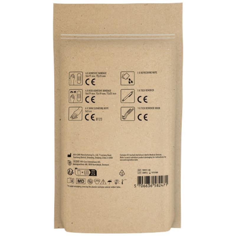 MyKit Kit de primero auxilios Garrapatas en bolsa de papel