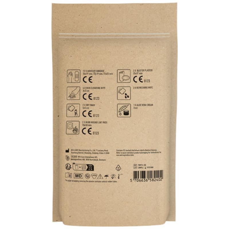 MyKit Viaje Plus Kit de primeros auxilios en bolsa de papel