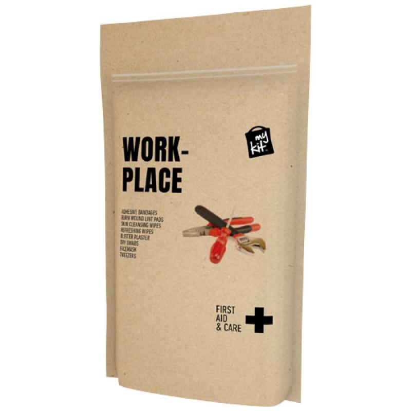 MyKit Kit de primeros auxilios Lugar de trabajo en bolsa de papel