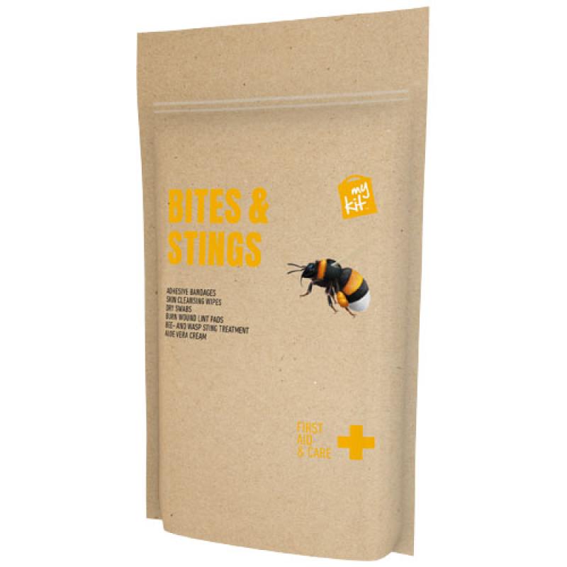 MyKit Kit de primero auxiliios Mordeduras y picaduras en bolsa de papel