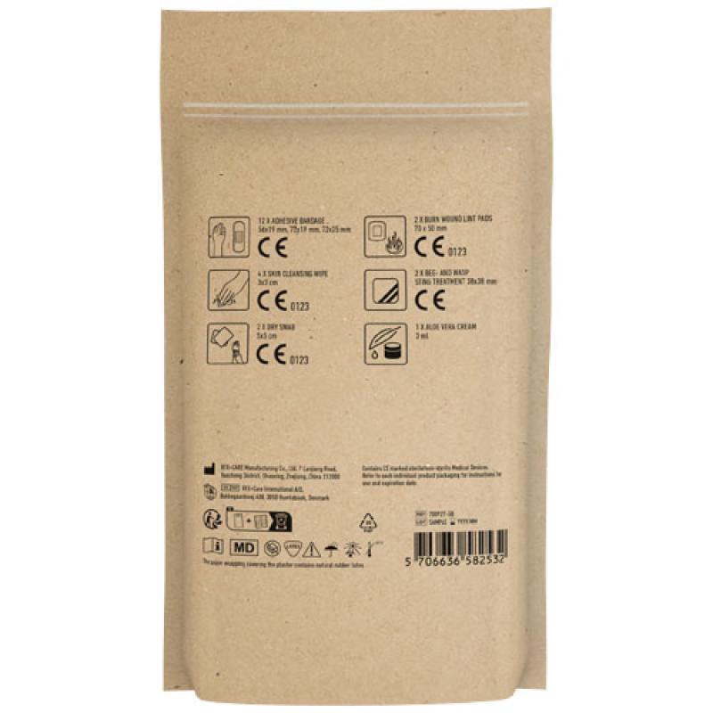 MyKit Kit de primero auxiliios Mordeduras y picaduras en bolsa de papel