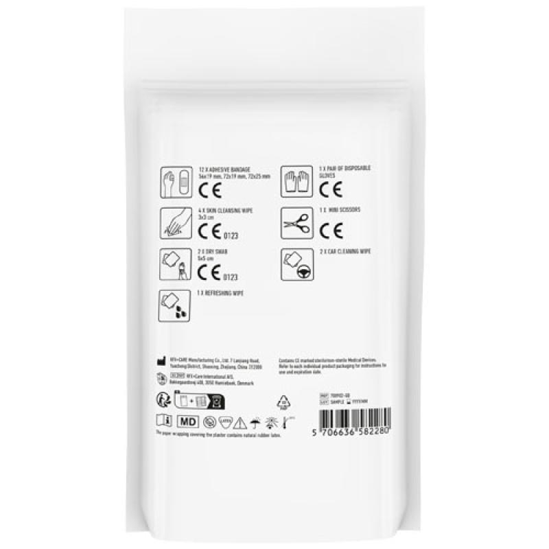 MyKit Coche Kit de primeros auxilios en bolsa de papel