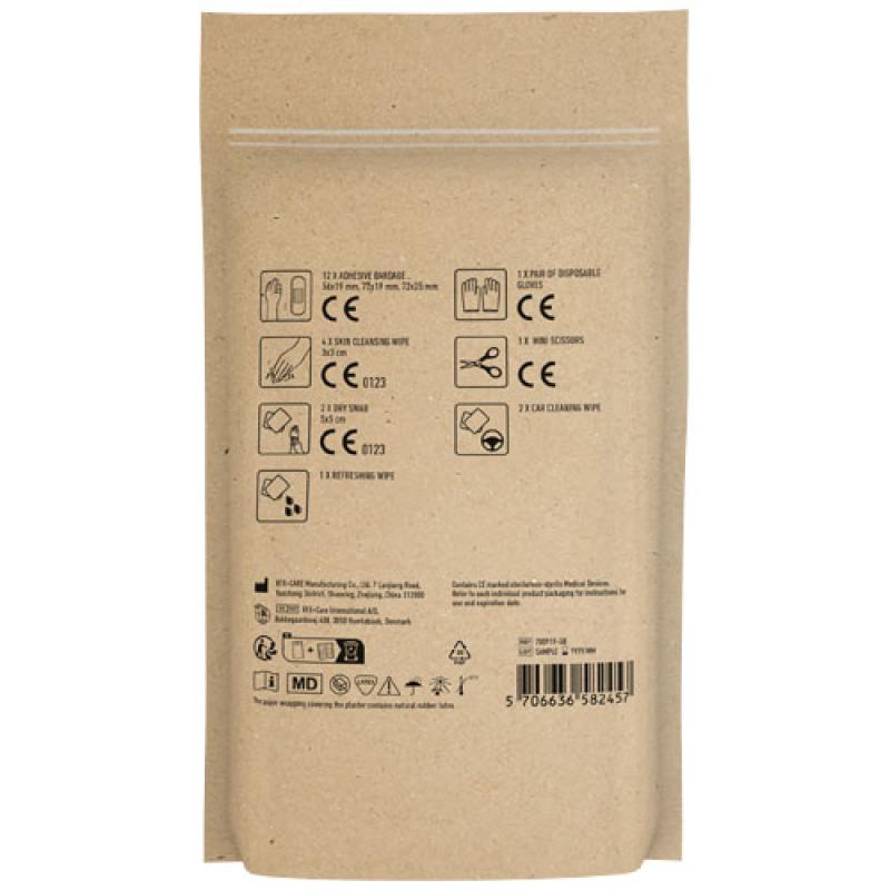 MyKit Coche Kit de primeros auxilios en bolsa de papel