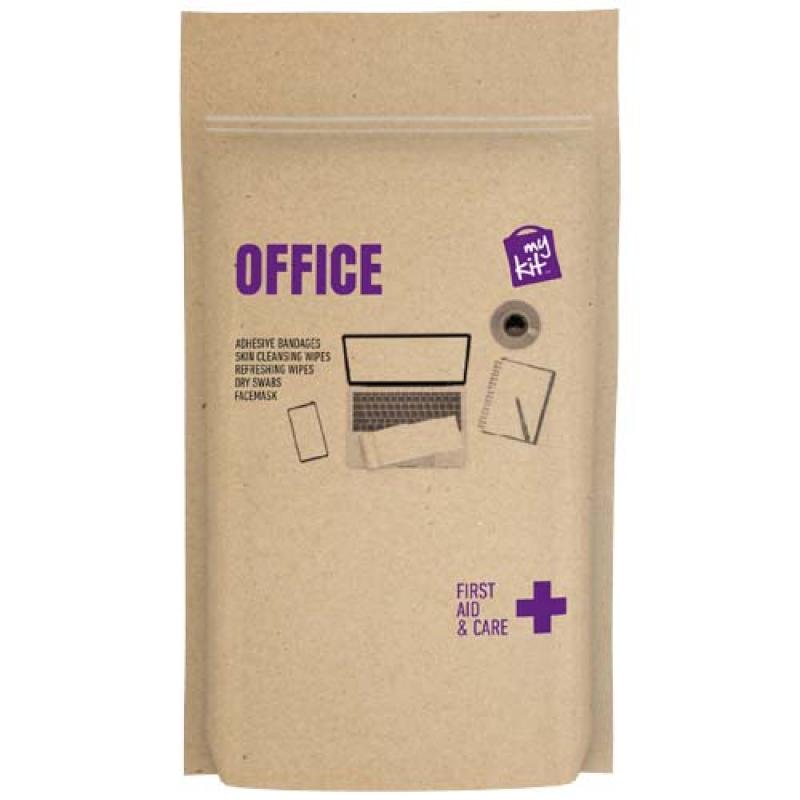 "MyKit" Primeros auxilios para oficina en funda de papel