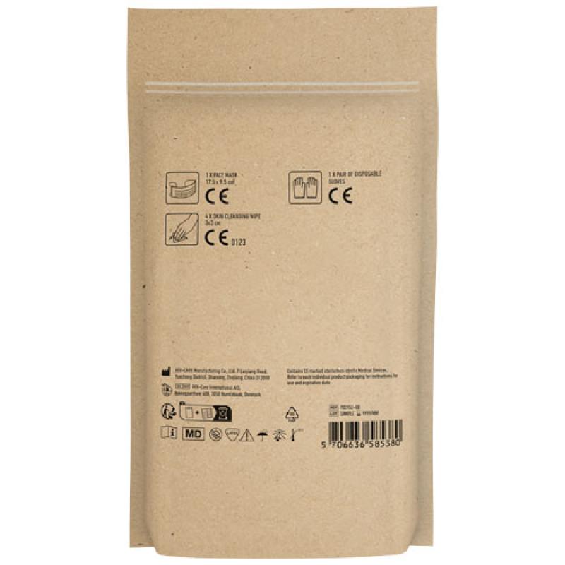Kit de protección "MyKit" en bolsa de papel