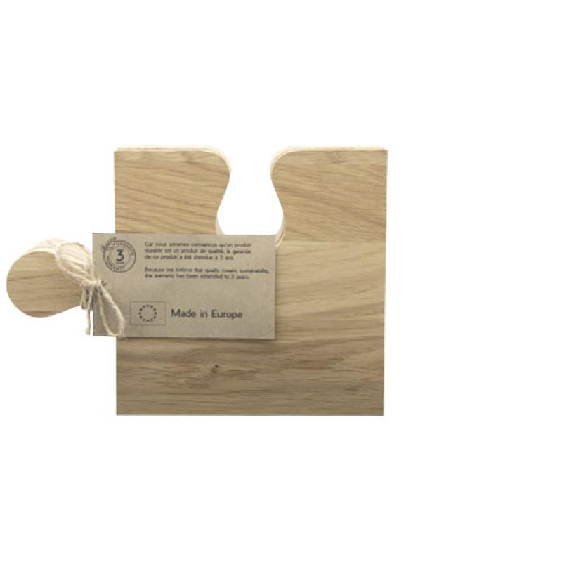 Tabla de cortar de roble en forma de puzle "SCX.design K05"