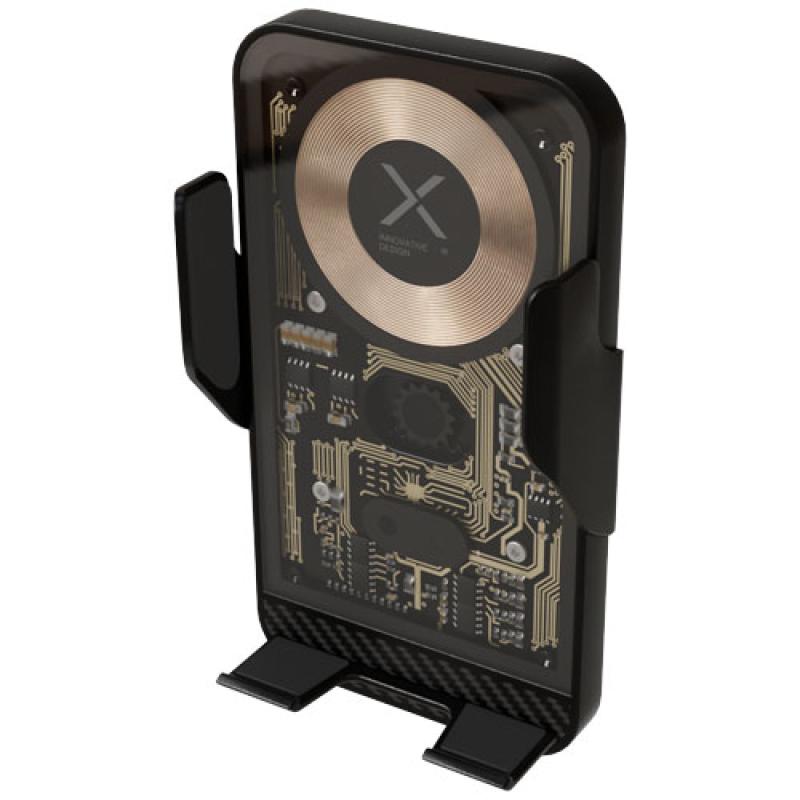 Cargador inalámbrico para el coche/soporte para teléfono de 15 W "SCX.design V40"