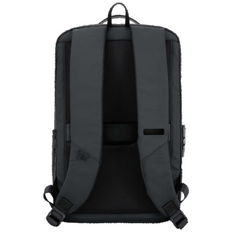 Mochila con protección, batería externa integrada de 10 000 mAh y cable de carga 3 en 1 "SCX.design L12"