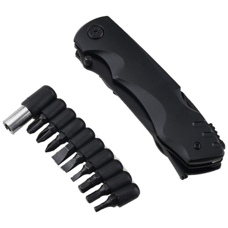Navaja de bolsillo multiusos con 10 funciones "SCX.design T30"