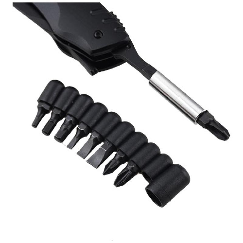 Navaja de bolsillo multiusos con 10 funciones "SCX.design T30"