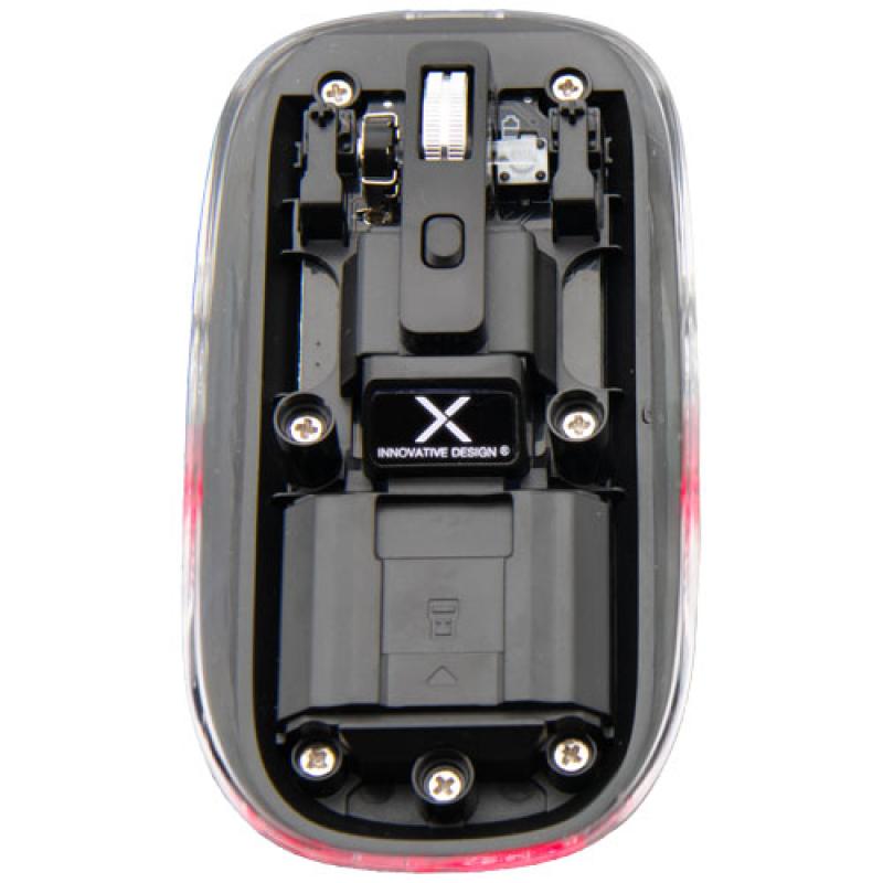 Ratón inalámbrico transparente multimodo Bluetooth® de 2,4 GHz "SCX.design O24"