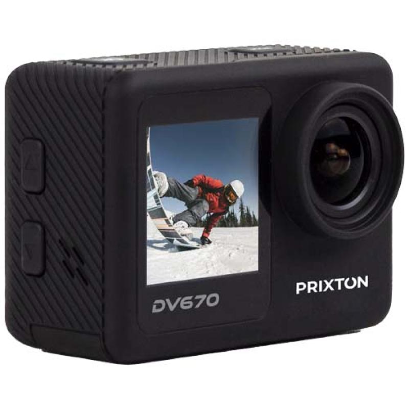 Cámara de acción con doble pantalla 4K "Prixton DV670"
