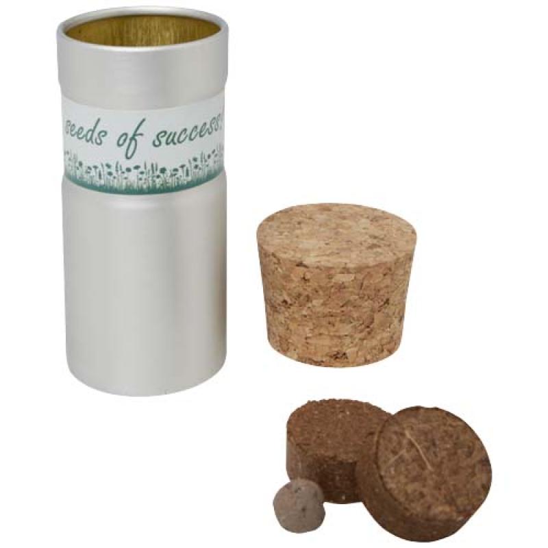 Mezcla de flores para jardín de sobremesa, juego de tres, "Hey Pots"