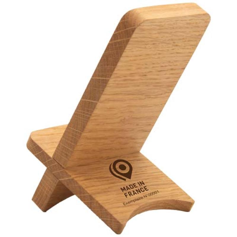 Soporte para teléfono de madera "SCX.design O27"